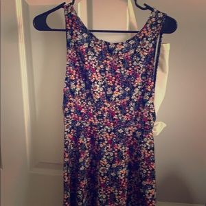 Flower print dress
